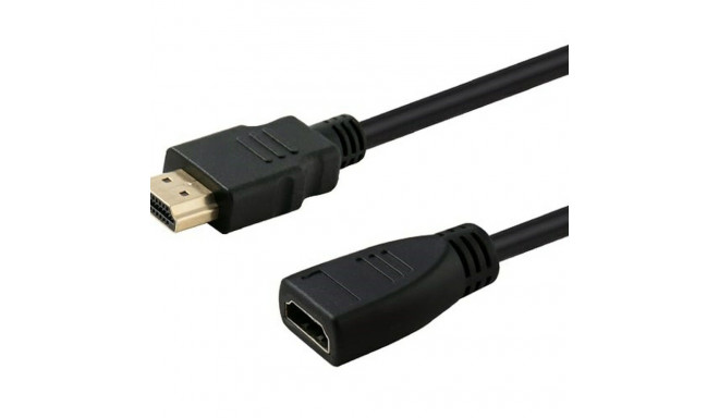 HDMI-HDMI Kaabel Savio CL-132 Must 1 m