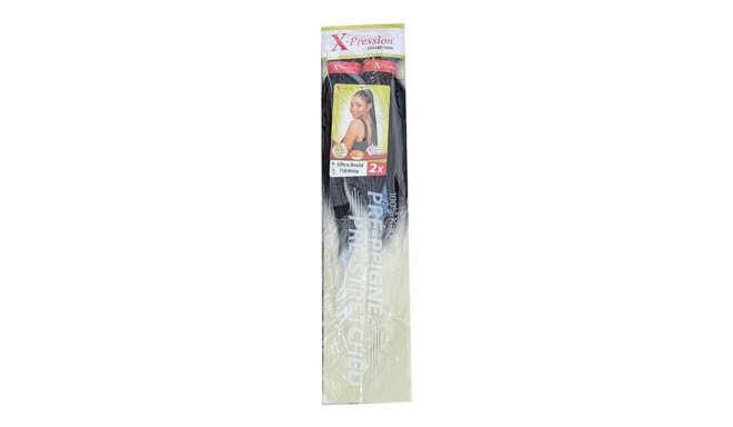 Hair extensions Pre-Peigne X-Pression Nª T1B/White (1X2)