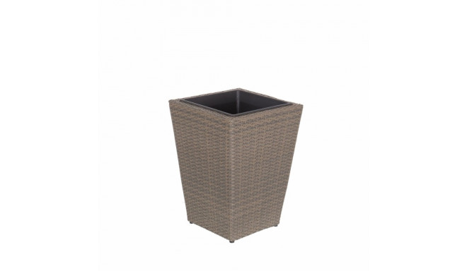 Plant pot Marlene Rattan 39,5 x 39,5 x 54 cm