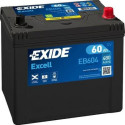 Exide Excell 60Ah 390A 230x172x220-+