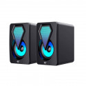 Havit SK210mini PRO arvutikõlarid 2.0 RGB (must)