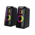 HAVIT SK202 Arvutikõlarid 2.0 RGB (must)