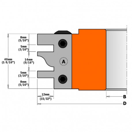 Tagavara terad, paar 40x25x2 (C) freespeale 694.014