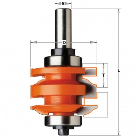 Raamukse otsfrees S=12 mm D=50.8 (A)