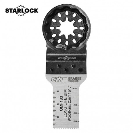 20mm (13/16") Plunge and Flush-Cut for Wood & Nails. Long Life