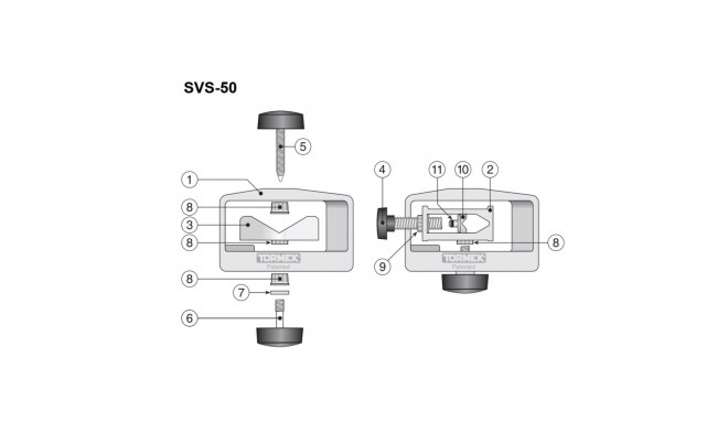 O-ring, 2 tk