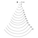 Stright carving chisel Pfeil 8/4