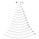 Stright carving chisel Pfeil 6/8