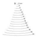 Stright carving chisel Pfeil 3/10