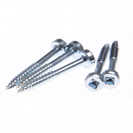 KREG® Zinc Pocket-Hole Screws - 25mm/1.00", #6 Fine-Thread, Pan Head, 500-count