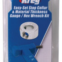 KREG® Easy-Set Depth Gauge / Depth Collar / Hex Wrench