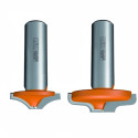 HORIZONTAL RAISED PANEL ROUTER BIT MDF HW S=12 D=35X8X46 R=3.2 RH