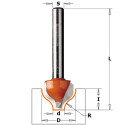 HW DECORATIVE OGEE BIT Z2 S=12 D=19X13 R=3,2