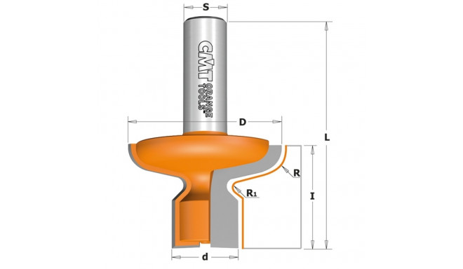 FINGER PULL BIT Z2 S=12 D=47.6x30 R2.38/R7.14 RH