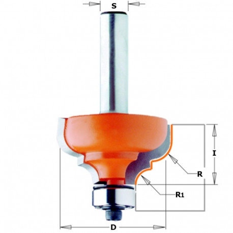 CLASSICAL OGEE BIT HW S=12 D=35X18,5