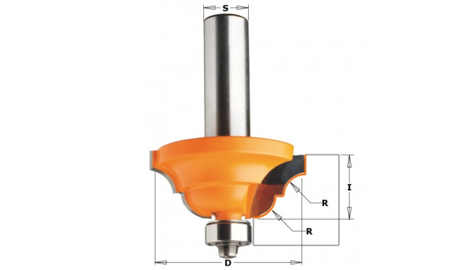 CLASSICAL OGEE BIT HW S=12 D=42,8X18,5