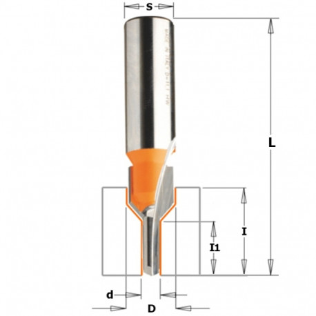 COUNTERSINK BIT -HM- S=8 D=4.36/11.1