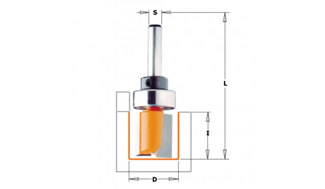 Otsfrees HM S=8 D=16X20 W/BRNG