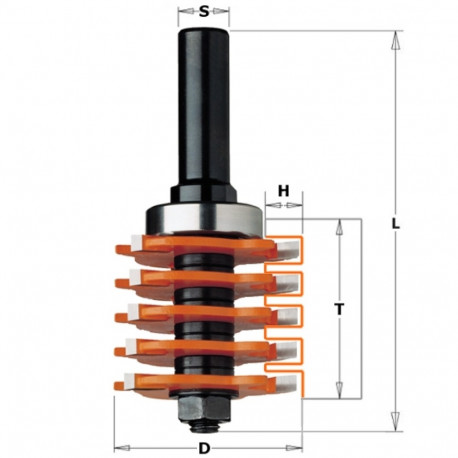 FINGER JOINT BIT HW Z3 S=12 D=47.6X40