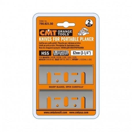 KNIFE FOR PLANERS HSS (8x0.8mm) 82x29x3mm
