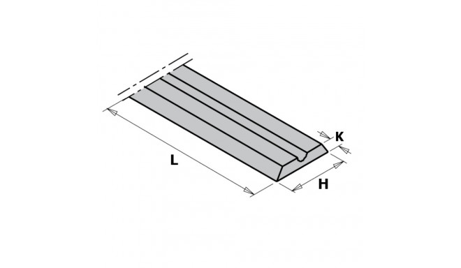 HWM-KNIFE 56X5.5X1.1 (SET 10 PCS)