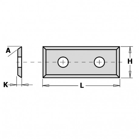 Kõvasulam pöördtera 29.5x9x1.5 mm HM-K1920