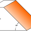 Freespea 45° D=150x50x35 mm