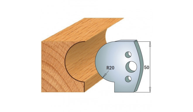 PAIR LIMITORS 50x4mm