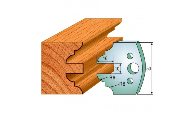 PAIR LIMITORS 50x4mm