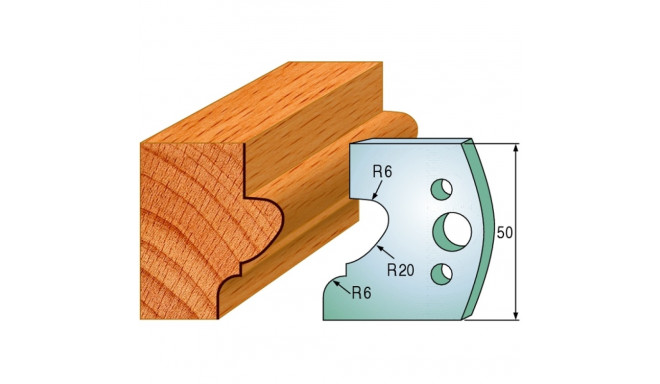 PAIR LIMITORS 50x4mm