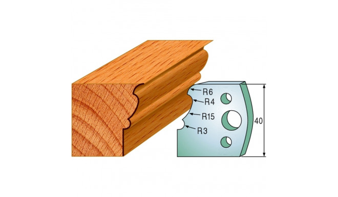 PAIR LIMITORS 40x4mm