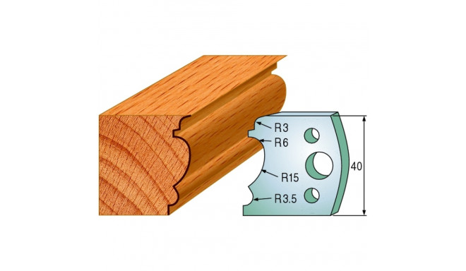 PAIR LIMITORS 40x4mm