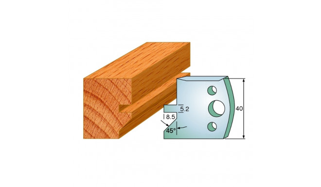 PAIR LIMITORS 40x4mm