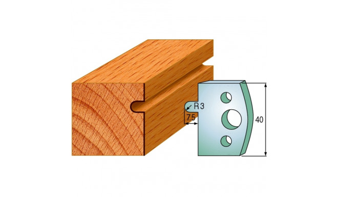 PAIR LIMITORS 40x4mm