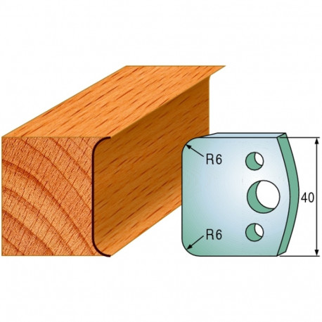 Profiilterad, paar HL 40x4 mm