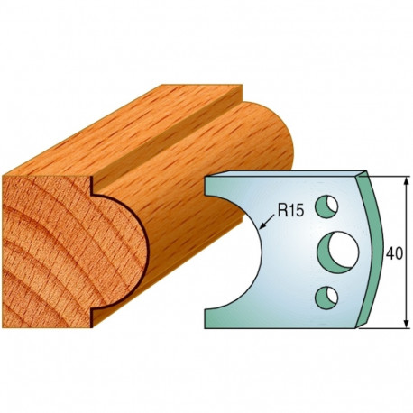 Profiilterad, paar HL 40x4 mm