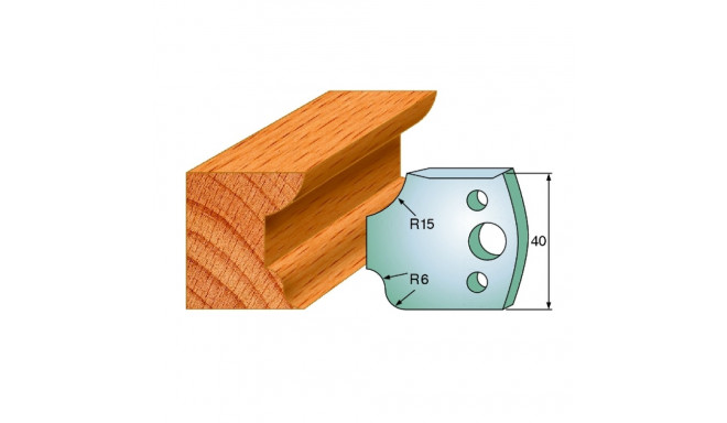 Profiilterad, paar HL 40x4 mm