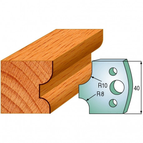 Profiilterad, paar HL 40x4 mm