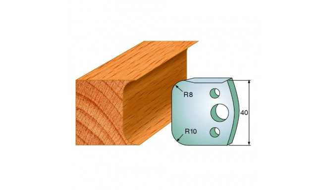 Profiilterad, paar HL 40x4 mm