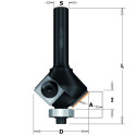 CHAMFER BIT W/KNIVES Z2 S=8 D=28 30 DEGR. RH