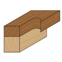 HW FLUSH TRIM BIT W/KNIFE AND BEARING HW Z2 S=12 D= 19X60X120 RH