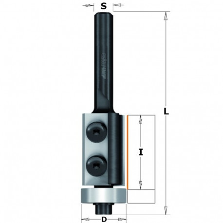Otsfrees, vahet.teradega Z2 S=8 D=19x30 RH