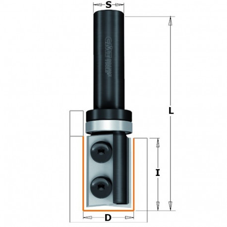 Otsfrees, vahet.teradega Z2 S=12 D=19x48.3 RH