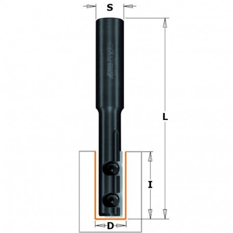 Otsfrees, vahet.teradega S=12 D=16x48.3 RH