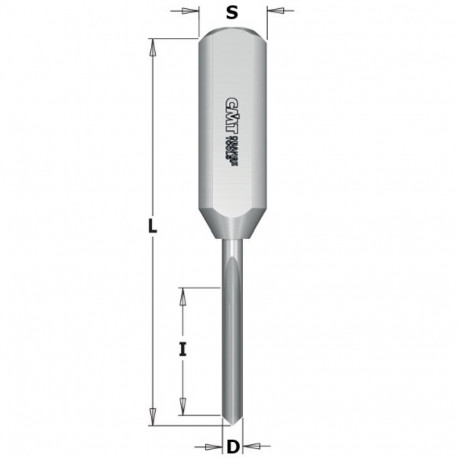 Tüüblipuur, täis HM Z1 D=2.5x16x70 S=10x30 RH+LH