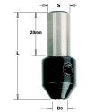 CHUCK FOR TWIST DRILL d=4,5 S=10X20 L=38