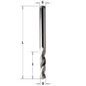 TWIST DRILL SOLID HW D=3,5X27X55 (120°) LH