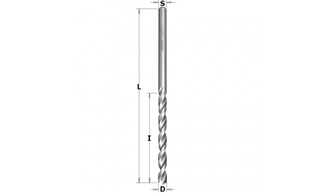 Spiraalpuur, täis HM D=2.5x27x55 RH