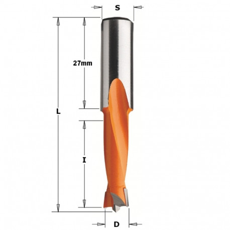 Tüüblipuur HM D=12x57.5 S=10x27 LH