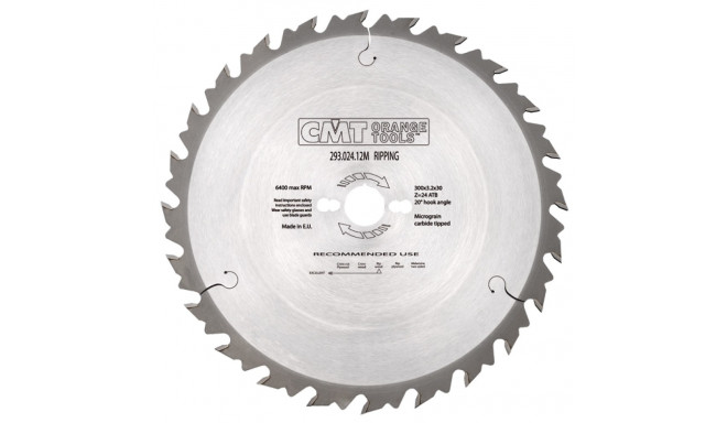 RIPPING SAW BLADE W/LIMITOR HW 500X4/2.8X30 Z44 ATB